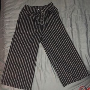 High waisted palazzo pants